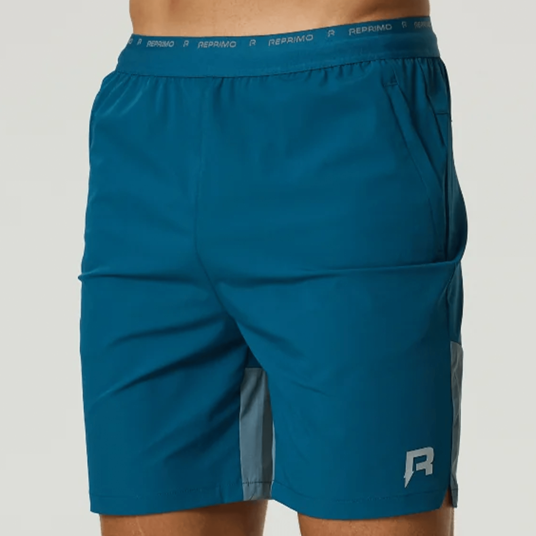 Reprimo Flight Jacket, Tee and Shorts 'Tidal Teal Blue Steel' - Kick Game