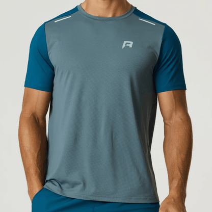 Reprimo Flight Jacket, Tee and Shorts 'Tidal Teal Blue Steel' - Kick Game