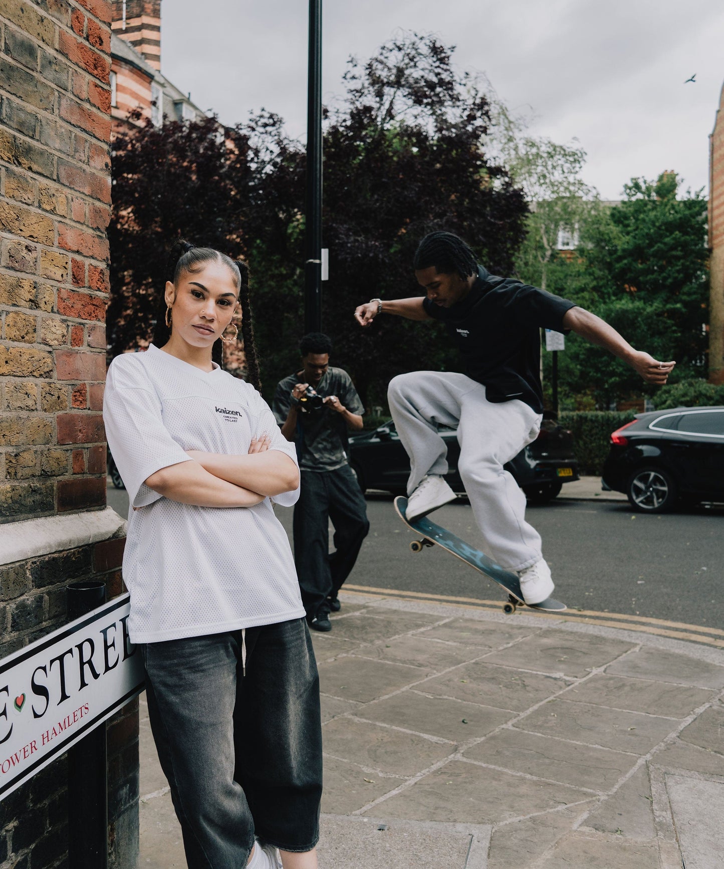 KAIZEN MARKET WHITE MESH JERSEY - Kick Game