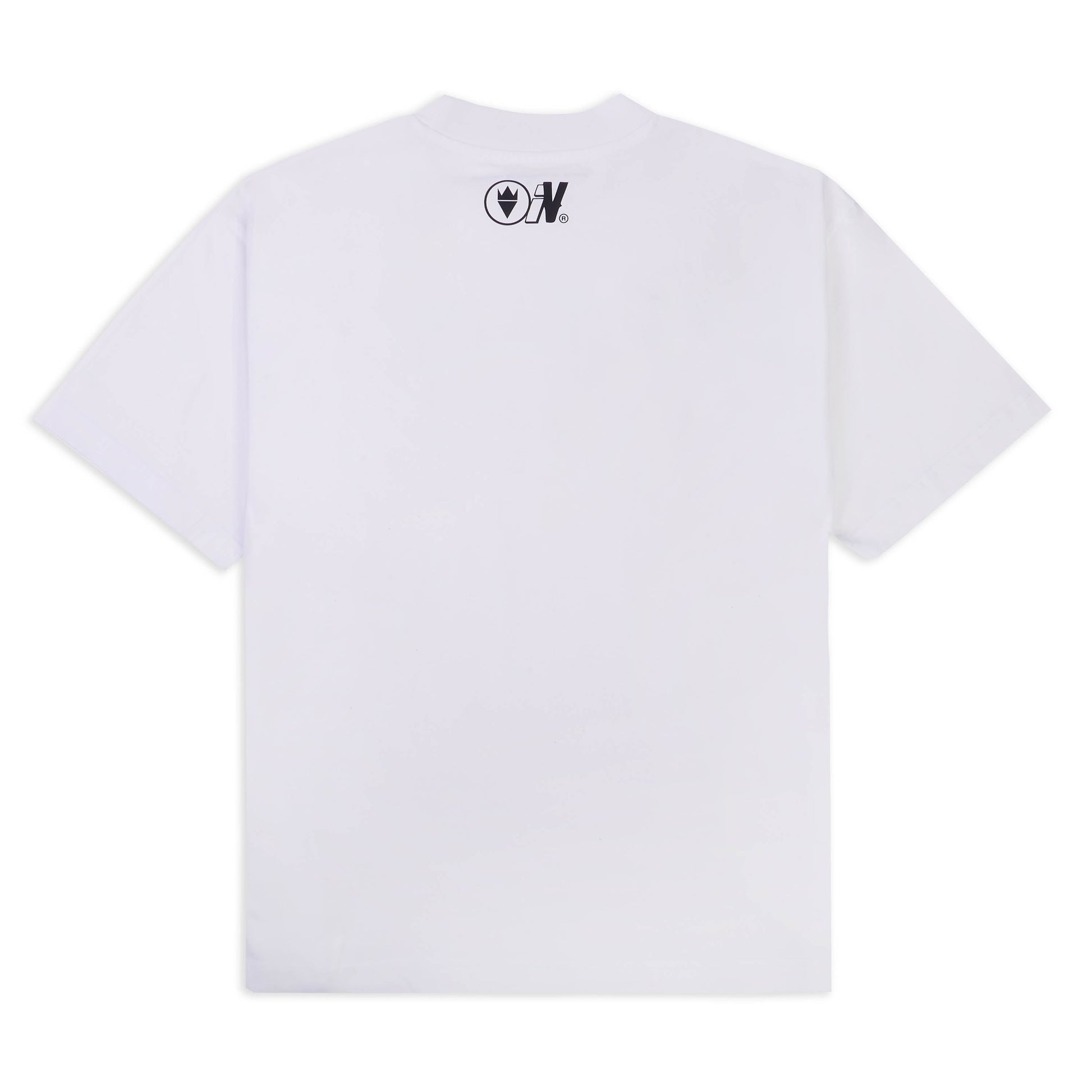 White Chrome Logo T-shirt - Kick Game
