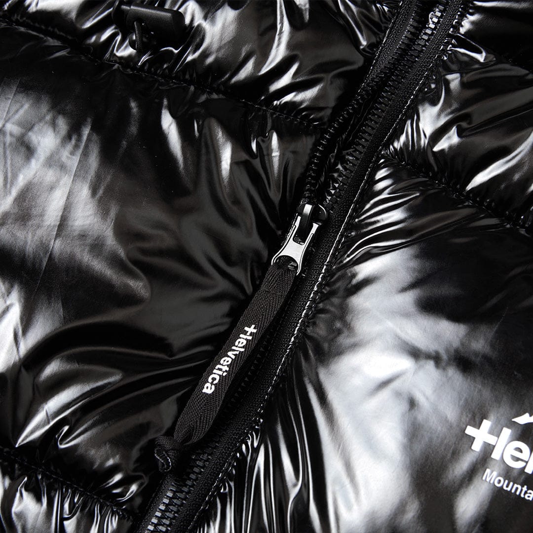 Helvetica Mountain Pioneers Viber Hooded Down Jacket - Kick Game