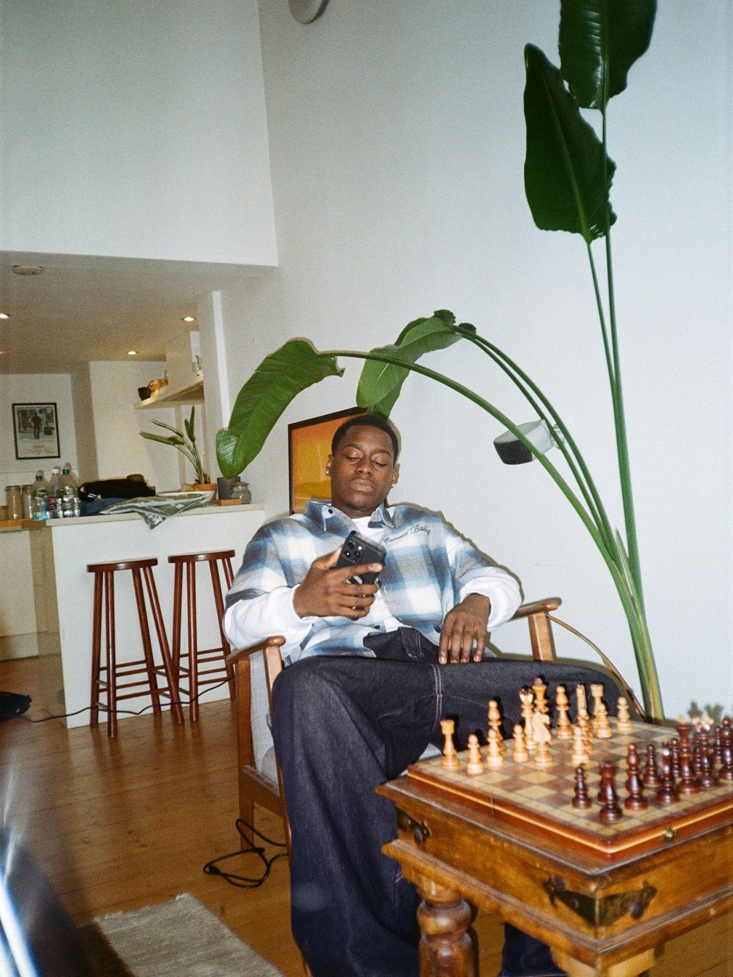 Signature Check Shirt - Kick Game