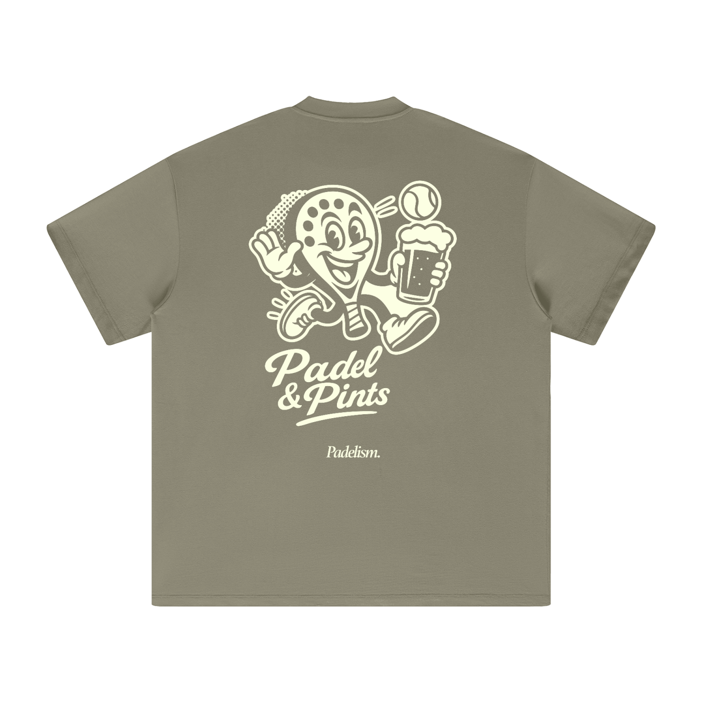 Padel & Pints - Heavyweight T-Shirt - Kick Game