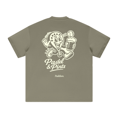 Padel & Pints - Heavyweight T-Shirt - Kick Game