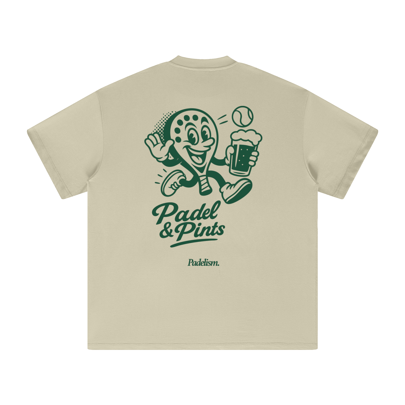 Padel & Pints - Heavyweight T-Shirt - Kick Game