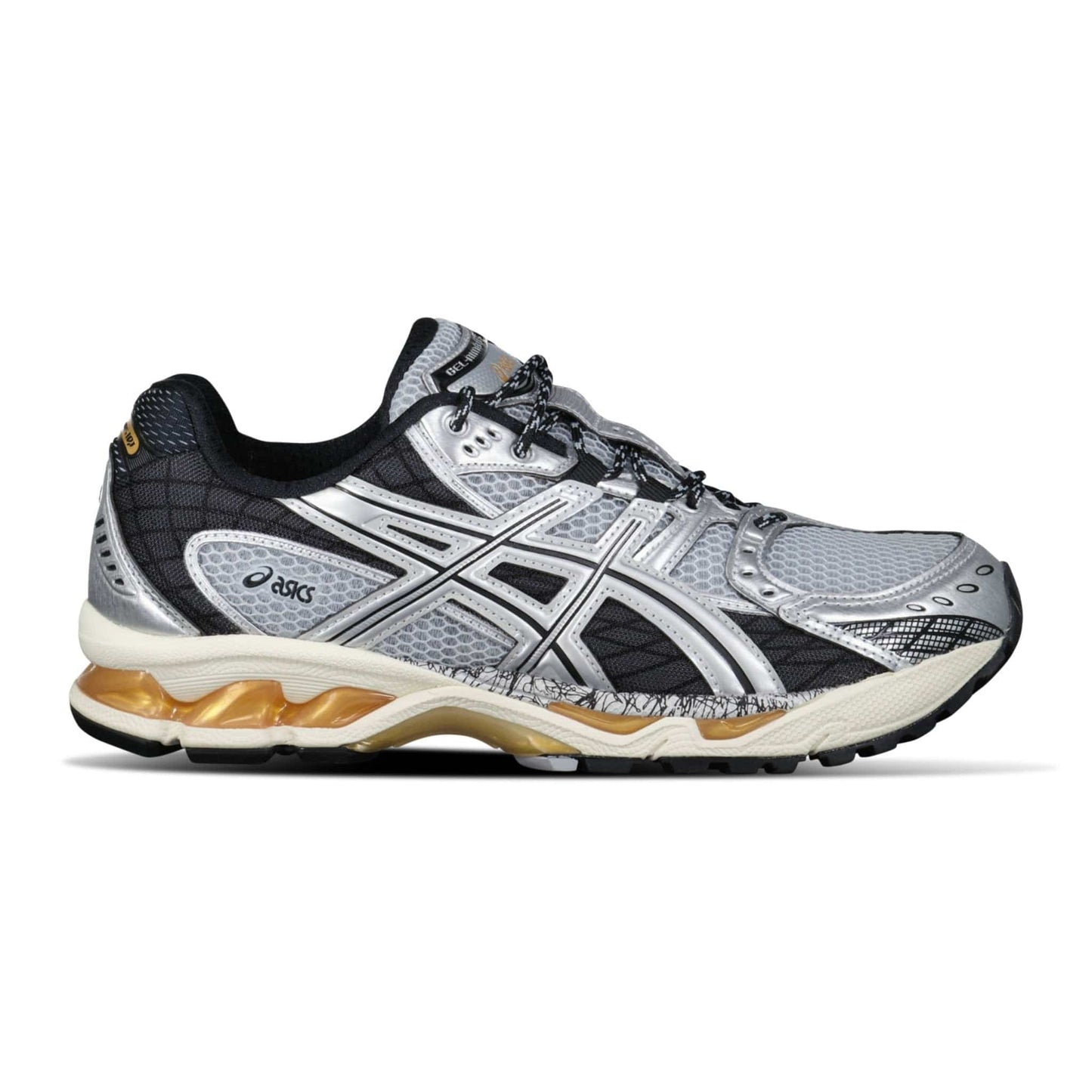 Asics GEL-NIMBUS 10.1 Trainers Piedmont Grey & Pure Silver - Kick Game