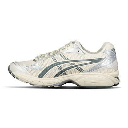 Asics GEL KAYANO 14 Trainers Birch, Silver & Green - Kick Game