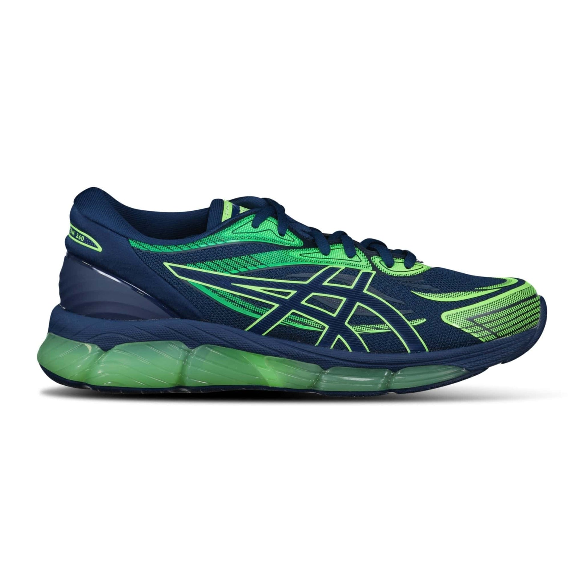 Asics GEL-QUANTUM 360 VII Trainers Blue & Green - Kick Game