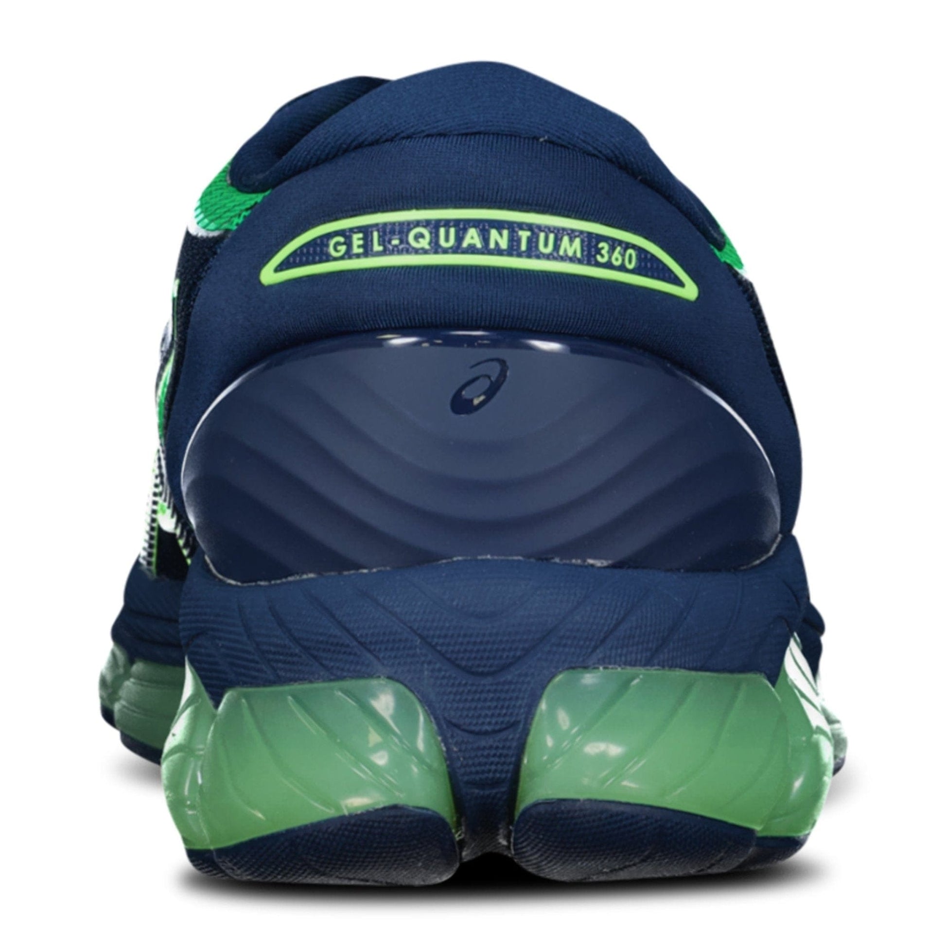Asics GEL-QUANTUM 360 VII Trainers Blue & Green - Kick Game