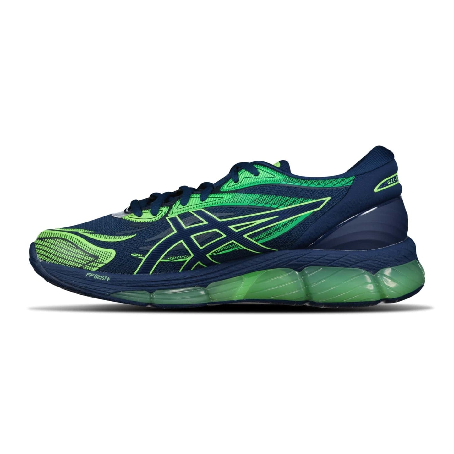 Asics GEL-QUANTUM 360 VII Trainers Blue & Green - Kick Game