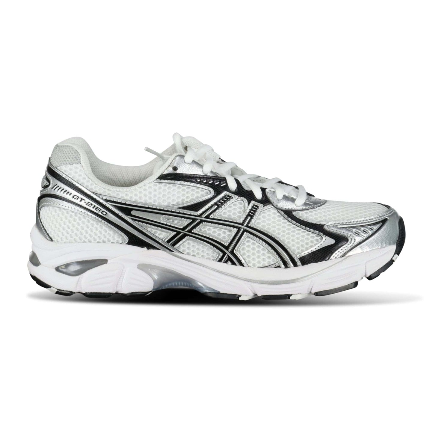 Asics GT-2160 Trainers in White & Black - Kick Game
