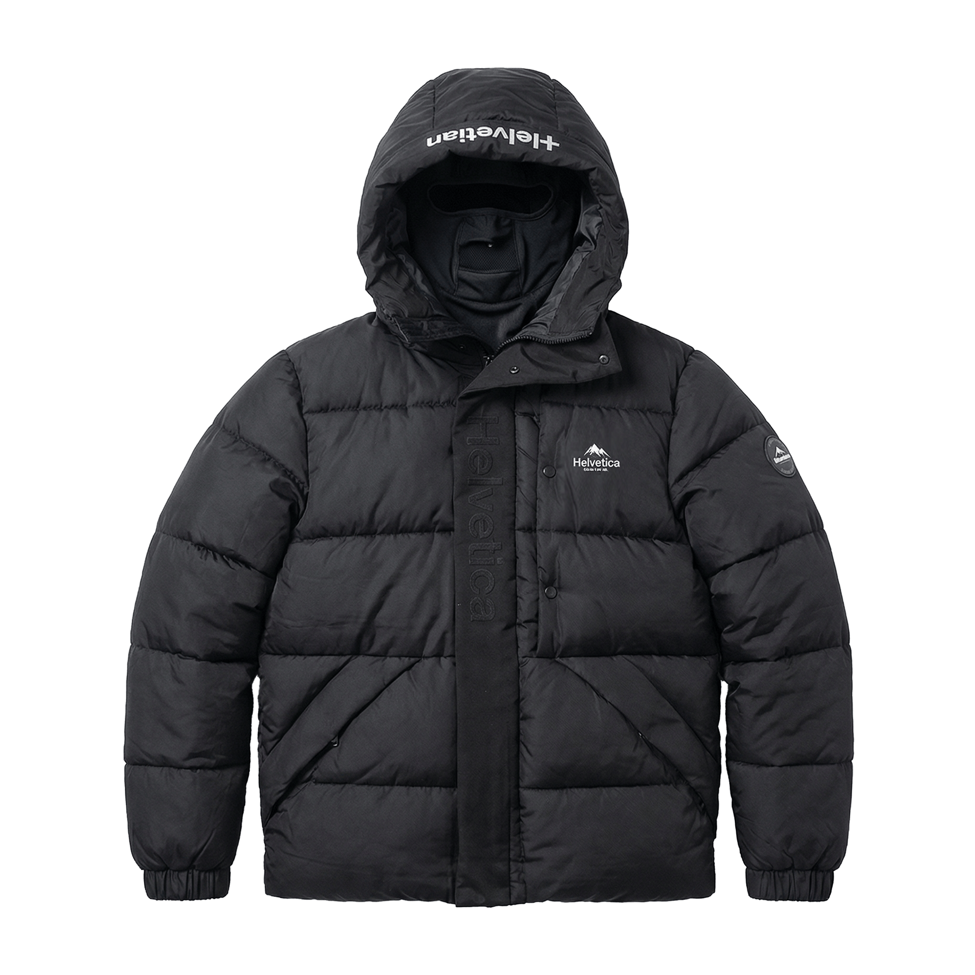 Helvetica Mountain Pioneers Barnes Hooded Parka Jacket - Kick Game