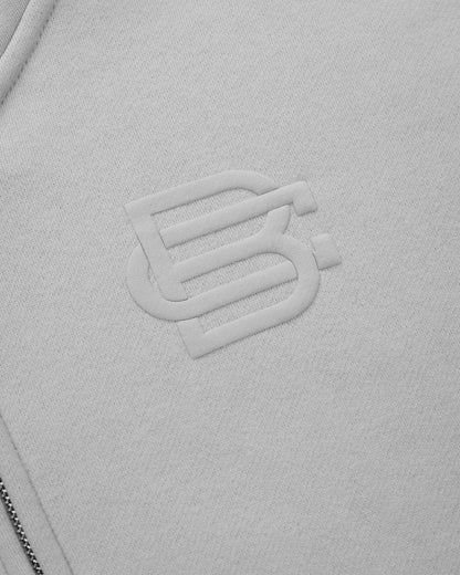 Bénir Club Match Day Zip Hoodie - Flat Grey - Kick Game