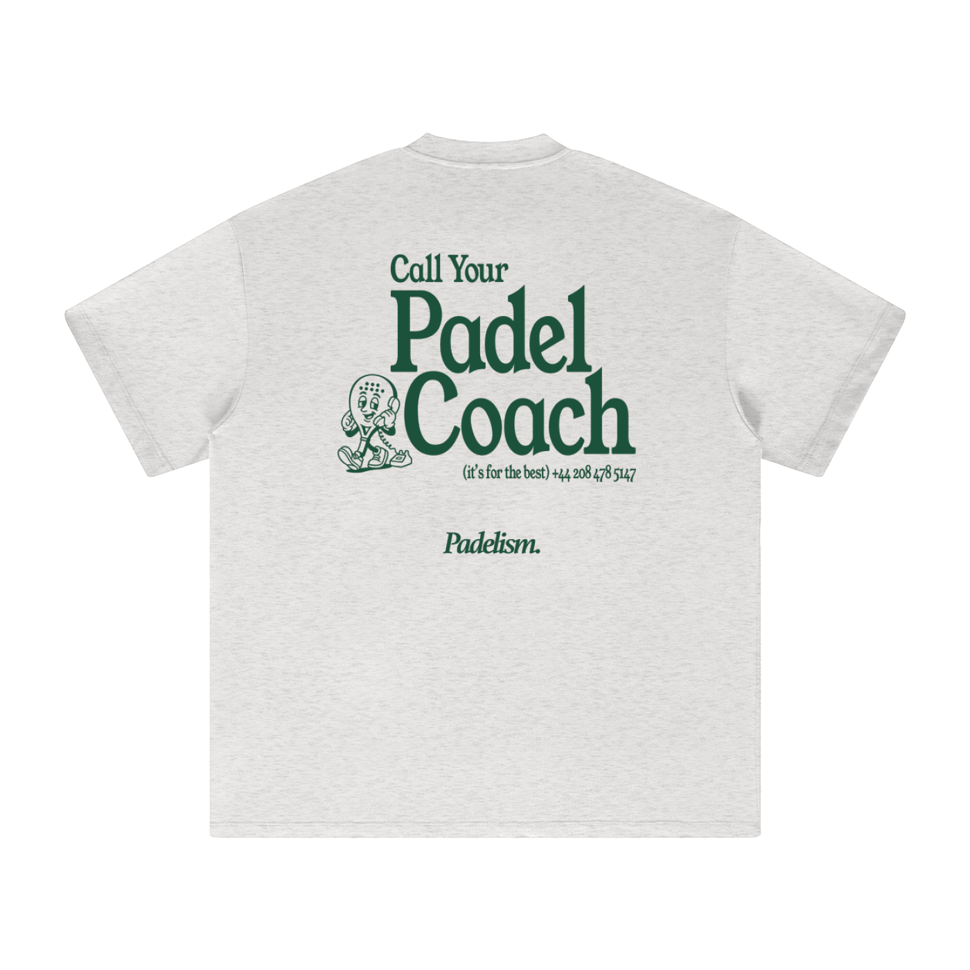 Padel Coach - Heavyweight T-Shirt - Kick Game
