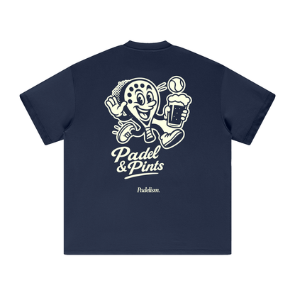 Padel & Pints - Heavyweight T-Shirt - Kick Game