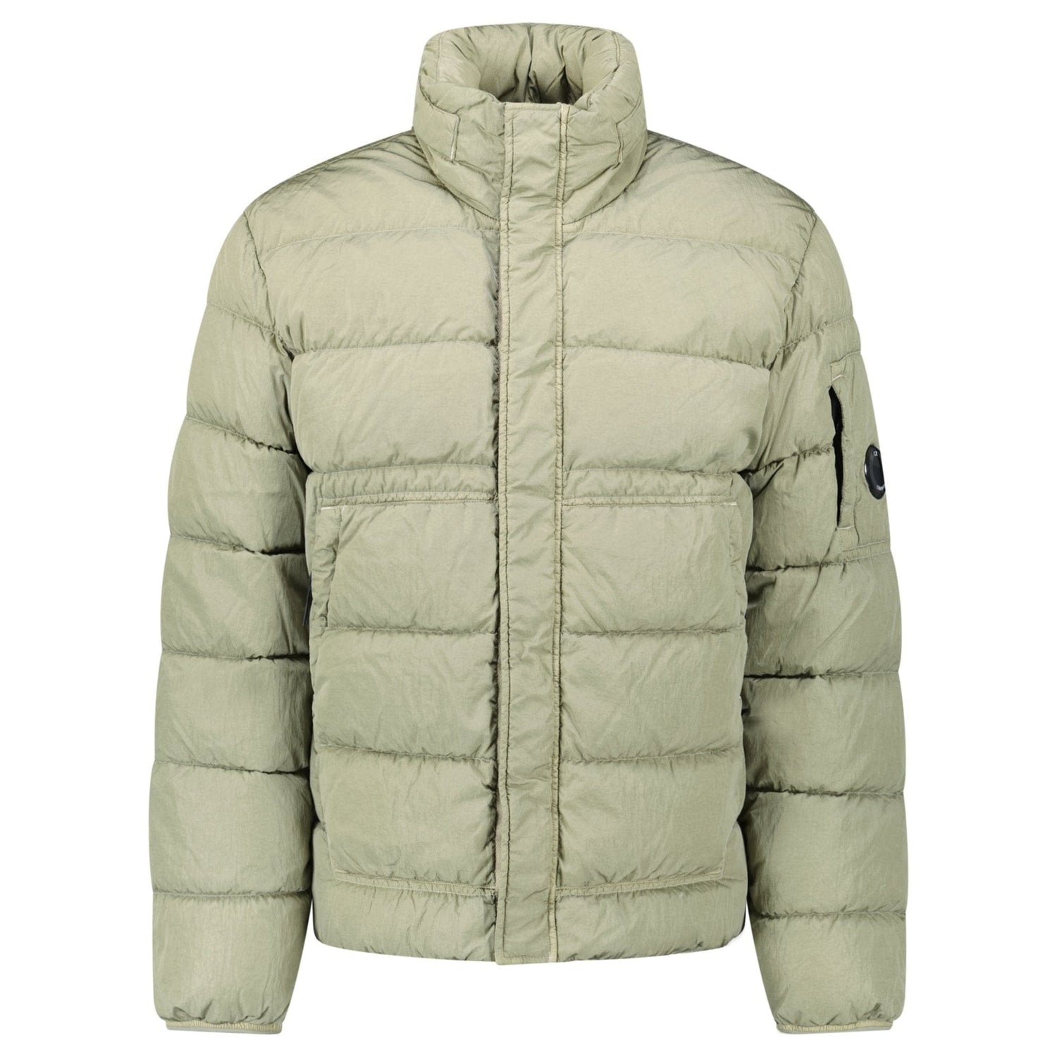 CP Company Chrome-R Down Jacket in Gunmetal Grey - Kick Game