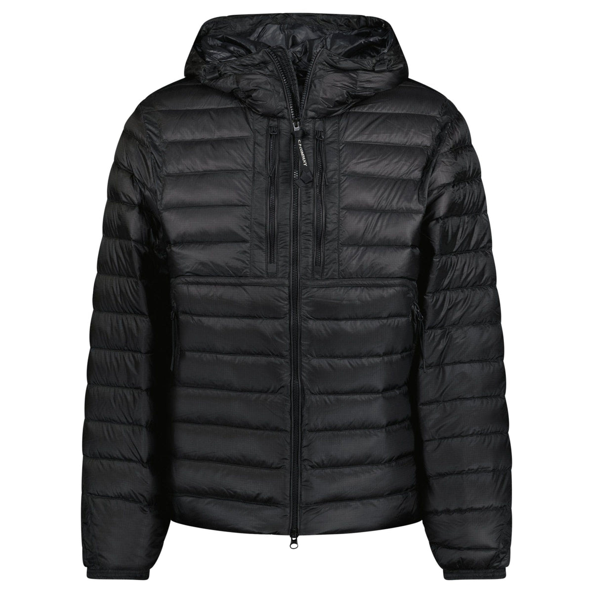 CP Company D.D. Padded Goggle Down Jacket Black - Kick Game