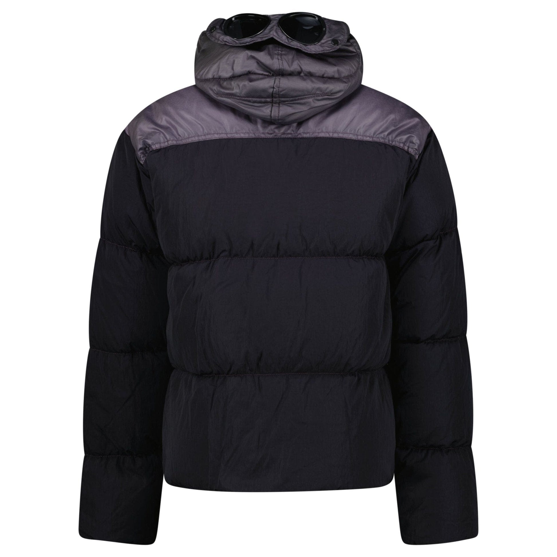 CP Company Eco Chrome R Mixed Goggle Down Jacket Nightshade - Kick Game