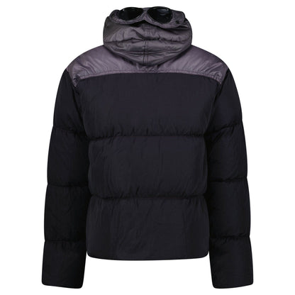 CP Company Eco Chrome R Mixed Goggle Down Jacket Nightshade - Kick Game