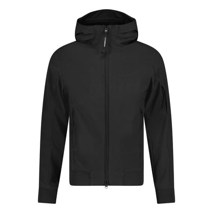 CP Company Softshell Arm Lens Jacket Black - Kick Game
