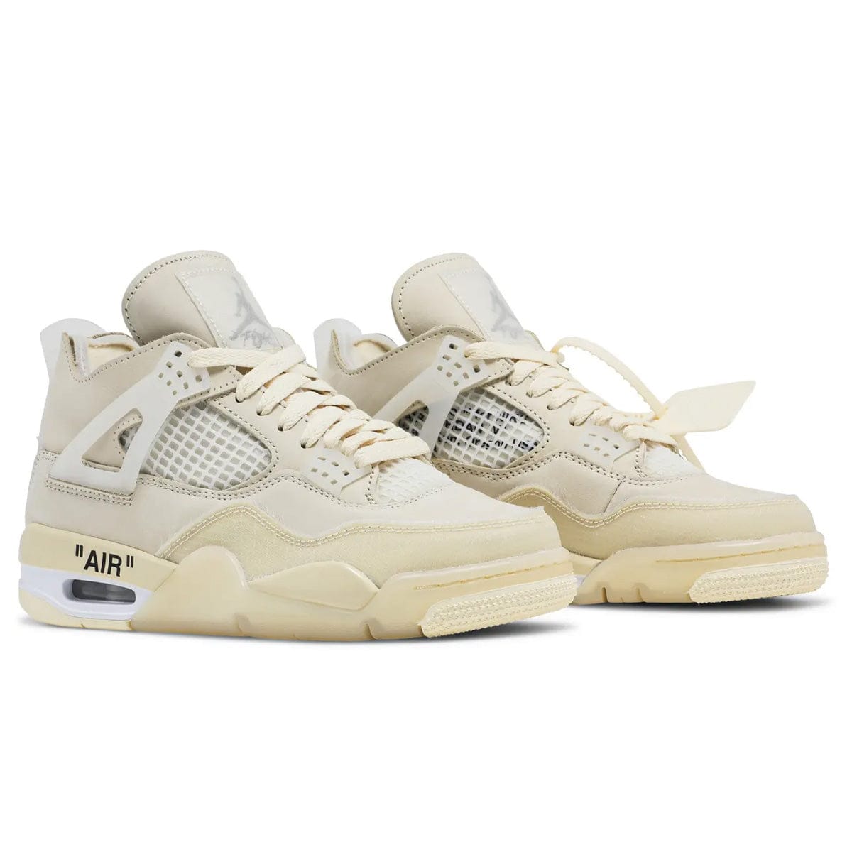 Off-White x Air Jordan 4 SP 'Sail' W - Kick Game