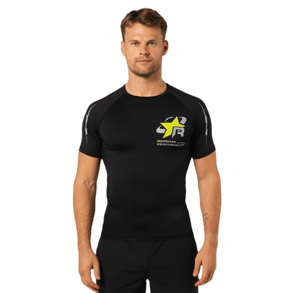 Reprimo RP Base Layer Tee 'Black Neon' - Kick Game