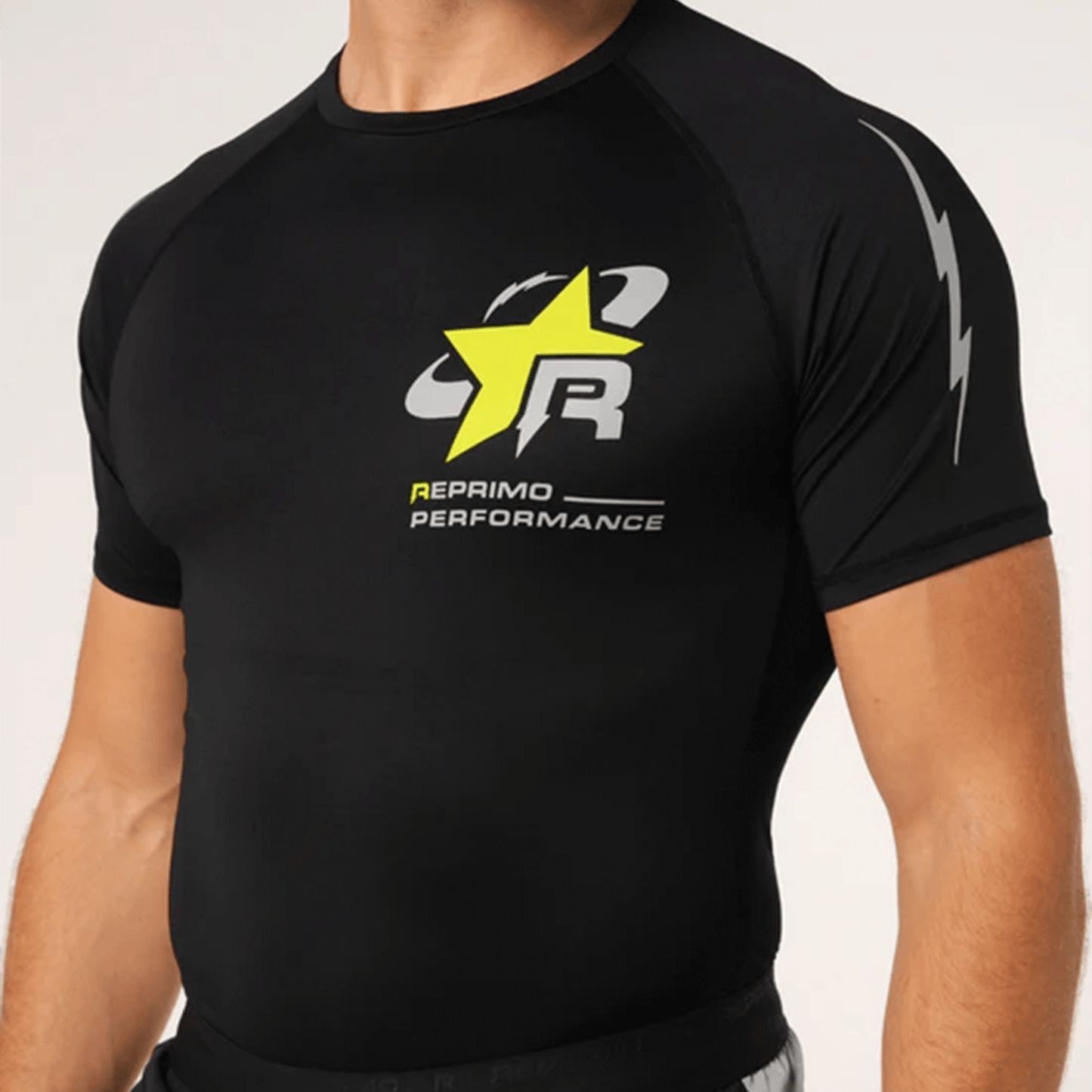 Reprimo RP Base Layer Tee 'Black Neon' - Kick Game