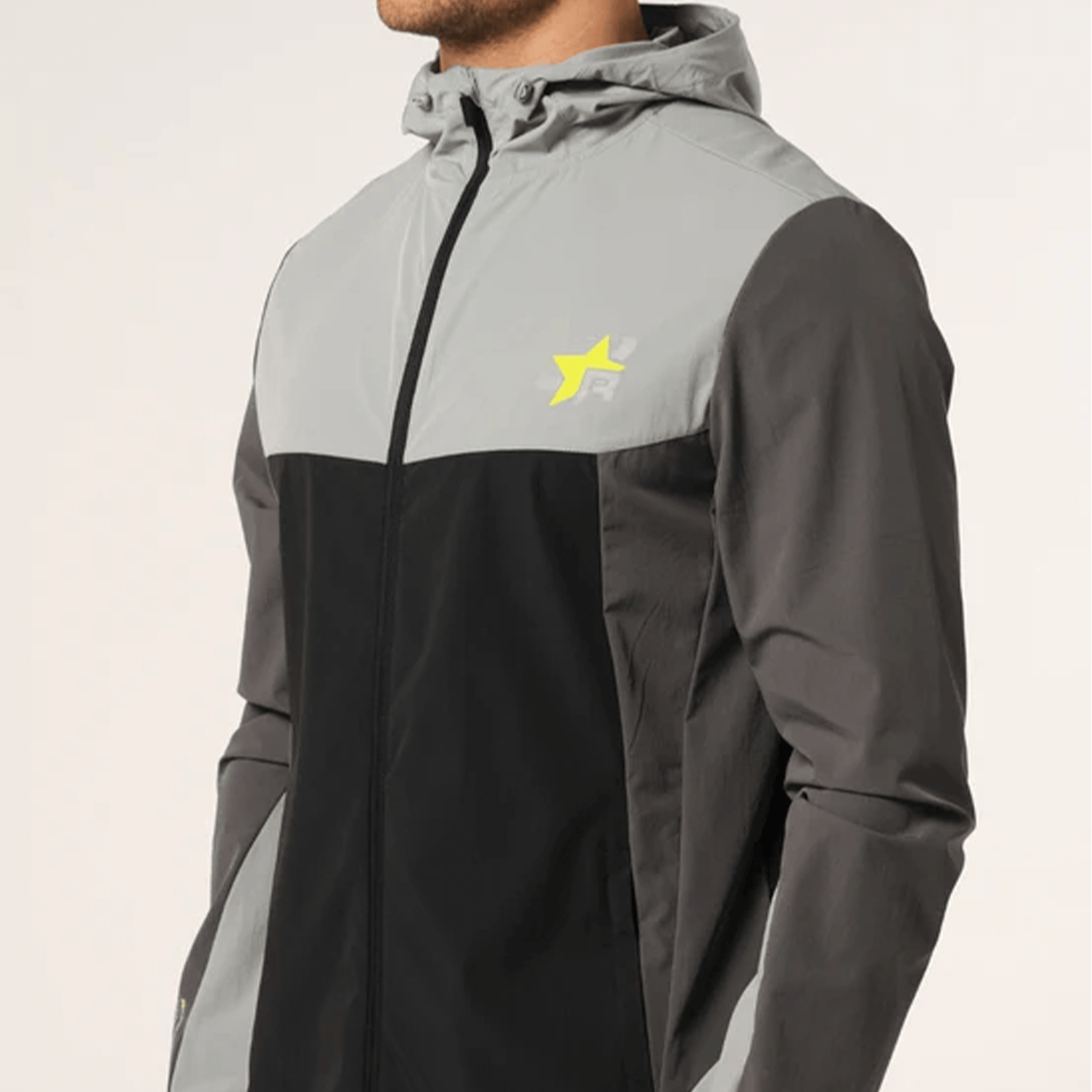 Reprimo RP Flight Windbreaker Jacket 'Black Neon' - Kick Game