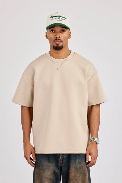 Scuba Oversized T-Shirt - Stone - Kick Game