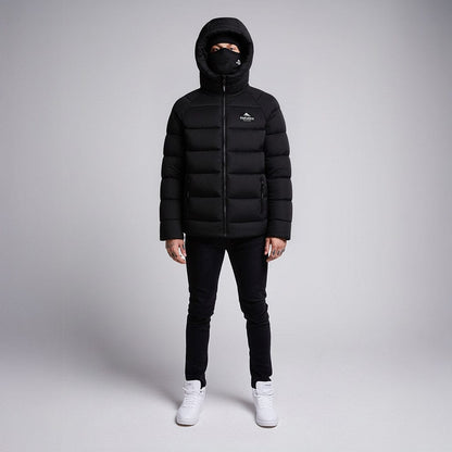 Helvetica Mountain Pioneers Sniper Hooded Down Jacket - Kick Game