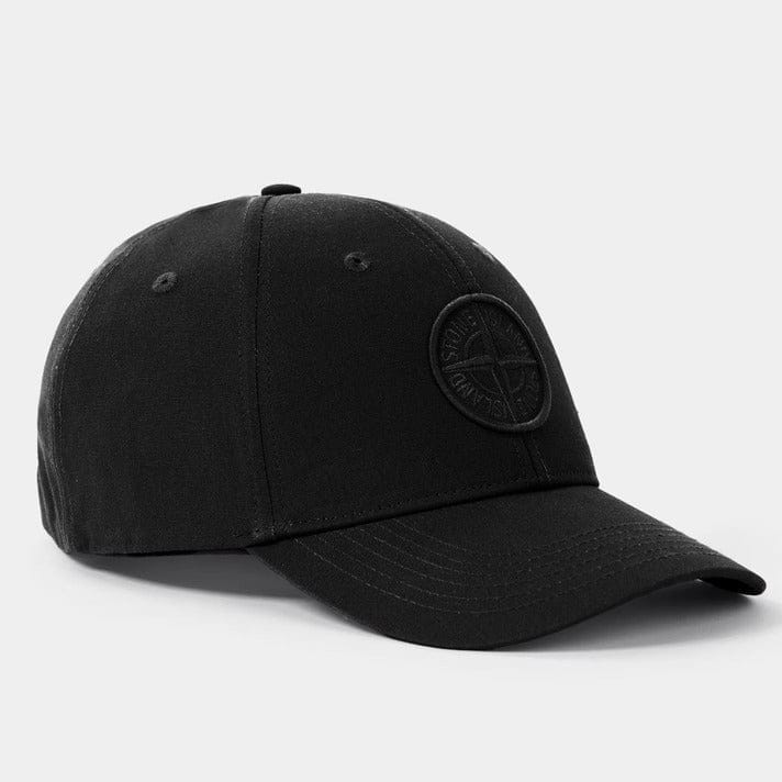 Stone Island Baseball Cap in Black - Kick Game