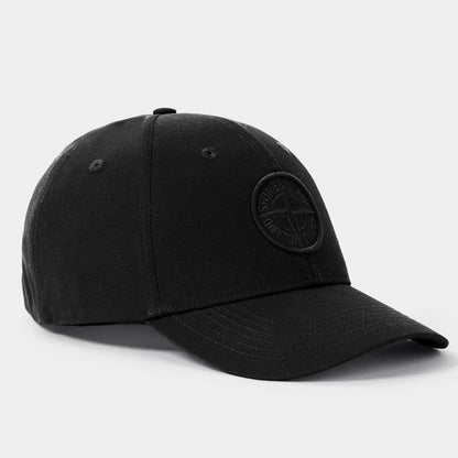Stone Island Baseball Cap in Black - Kick Game