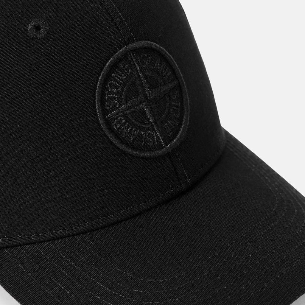 Stone Island Baseball Cap in Black - Kick Game
