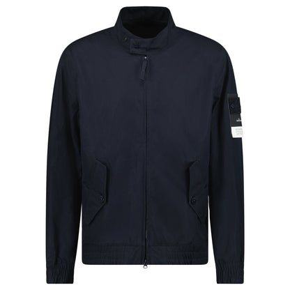 Stone Island Ghost Weatherproof Cotton Canvas Jacket Navy - Kick Game