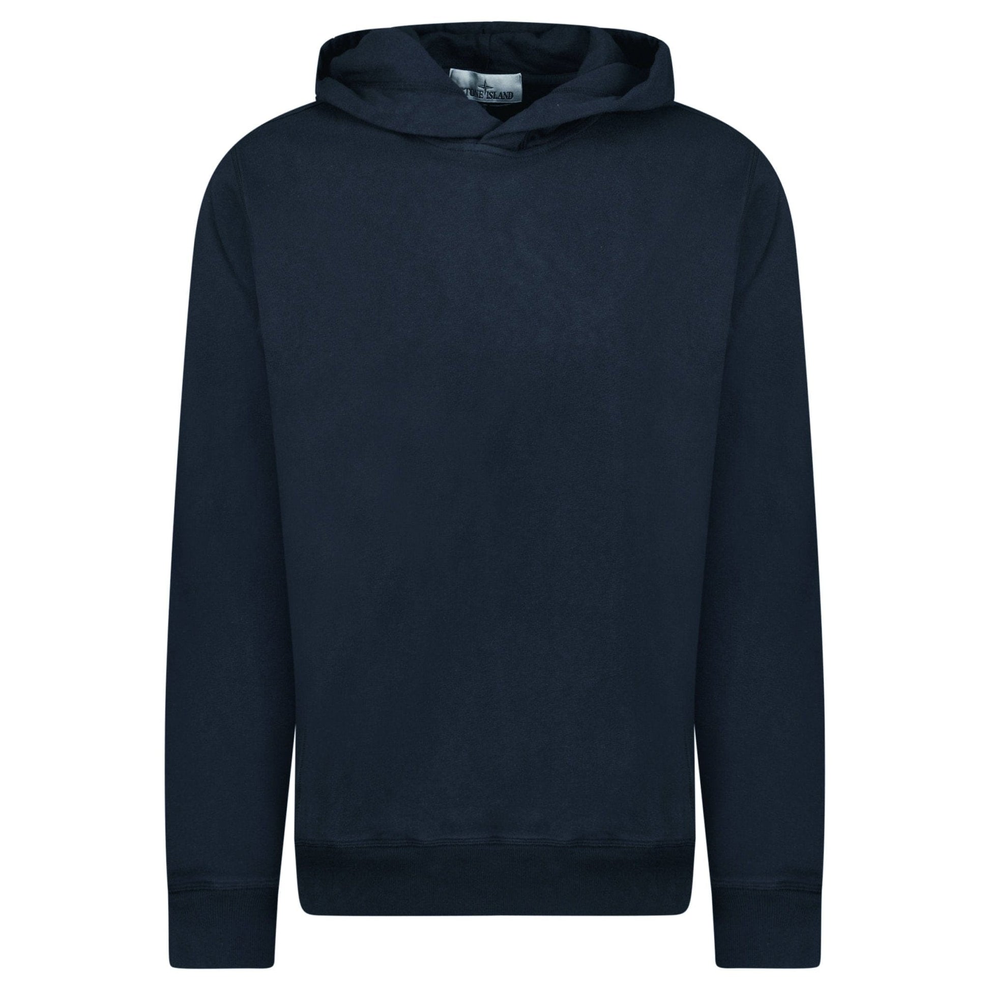 Stone Island ‘Old’ Treatment Hooded Sweatshirt In Navy - Kick Game