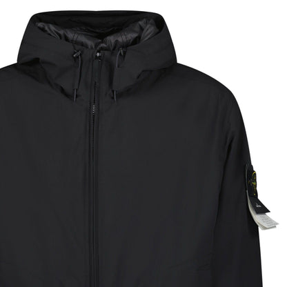 Stone Island Soft Shell-R Primaloft Insulation Technology Jacket in Black - Kick Game