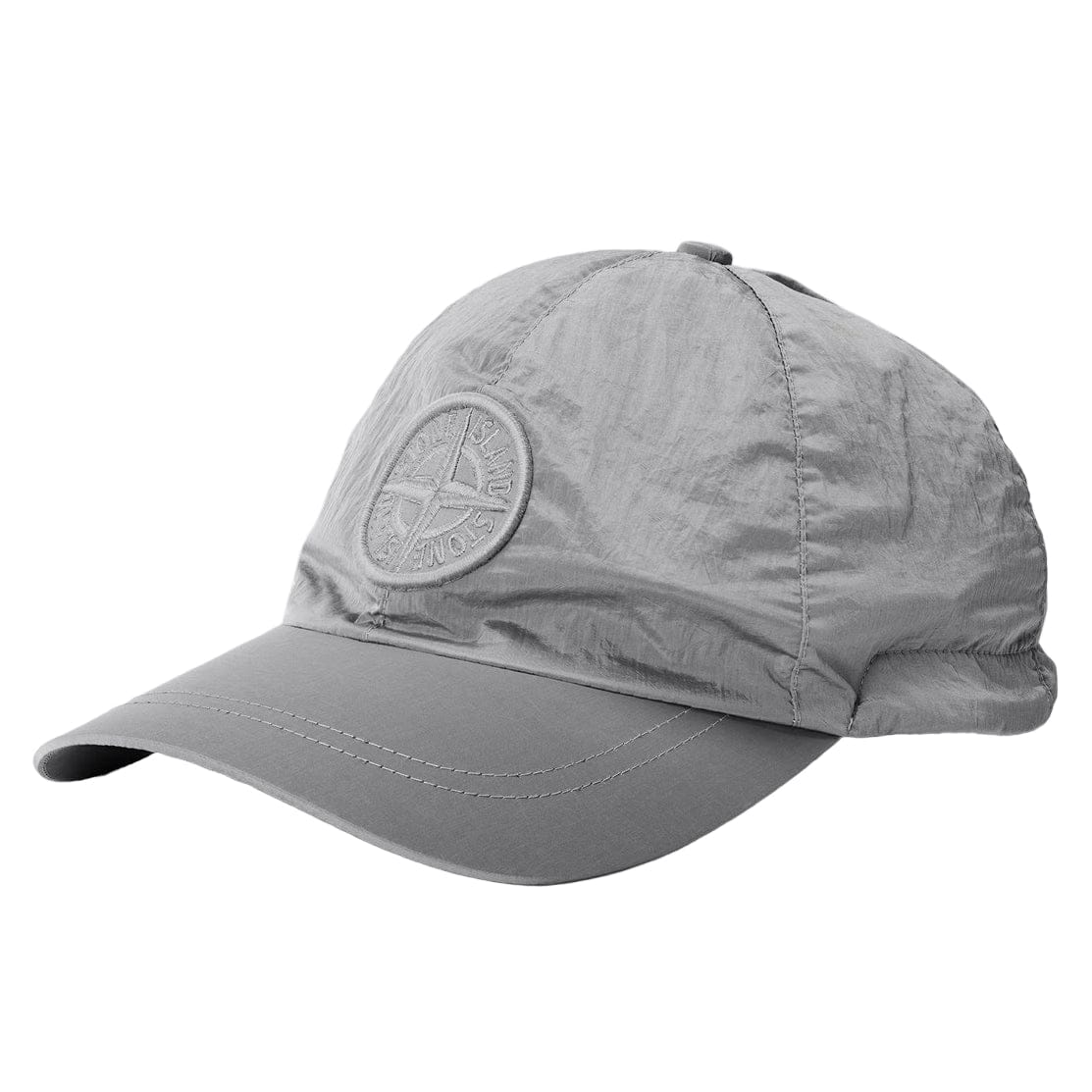Stone Island Compass Nylon Baseball Cap in Grey – Kick Game