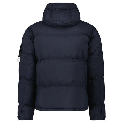 Stone Island Down Matte Ripstop Cordura® Advanced Fabric Parka in Navy - Kick Game