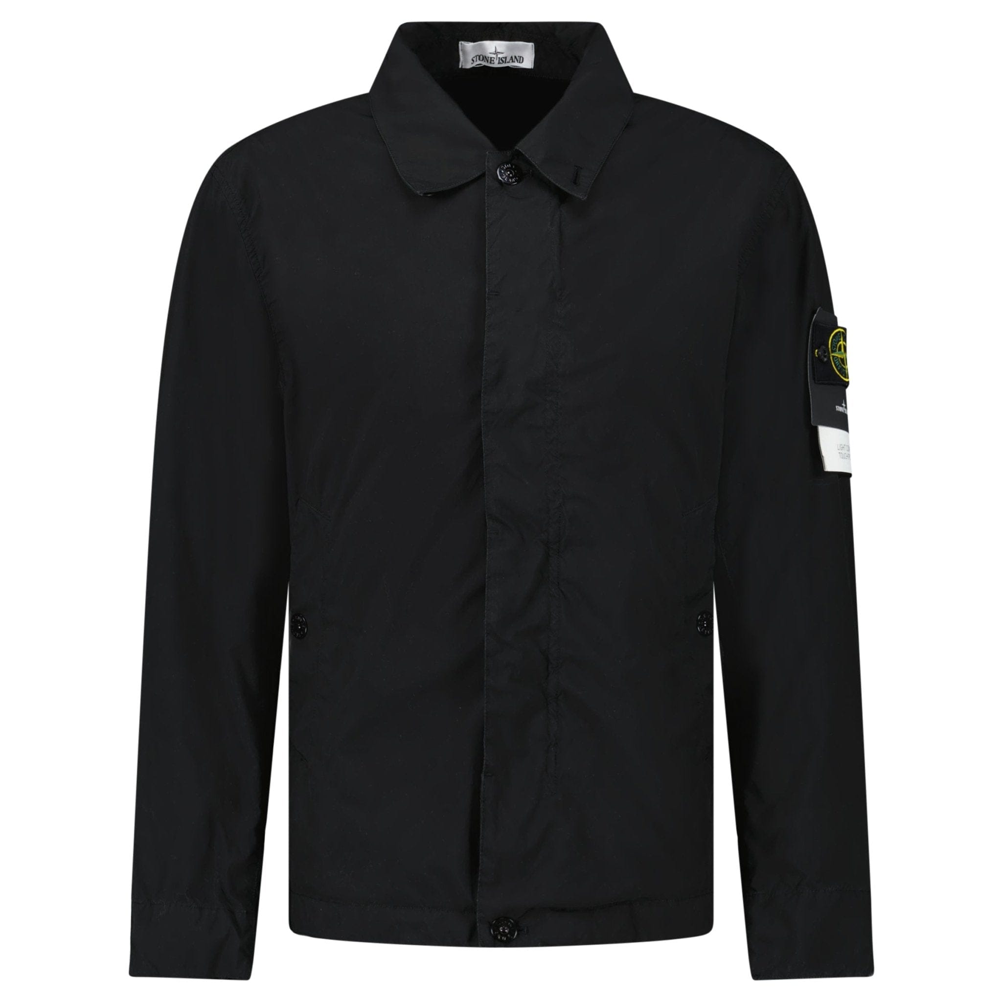Compact Disk Jacket Stone Island Light Compact Jacket in Black – Kick Game