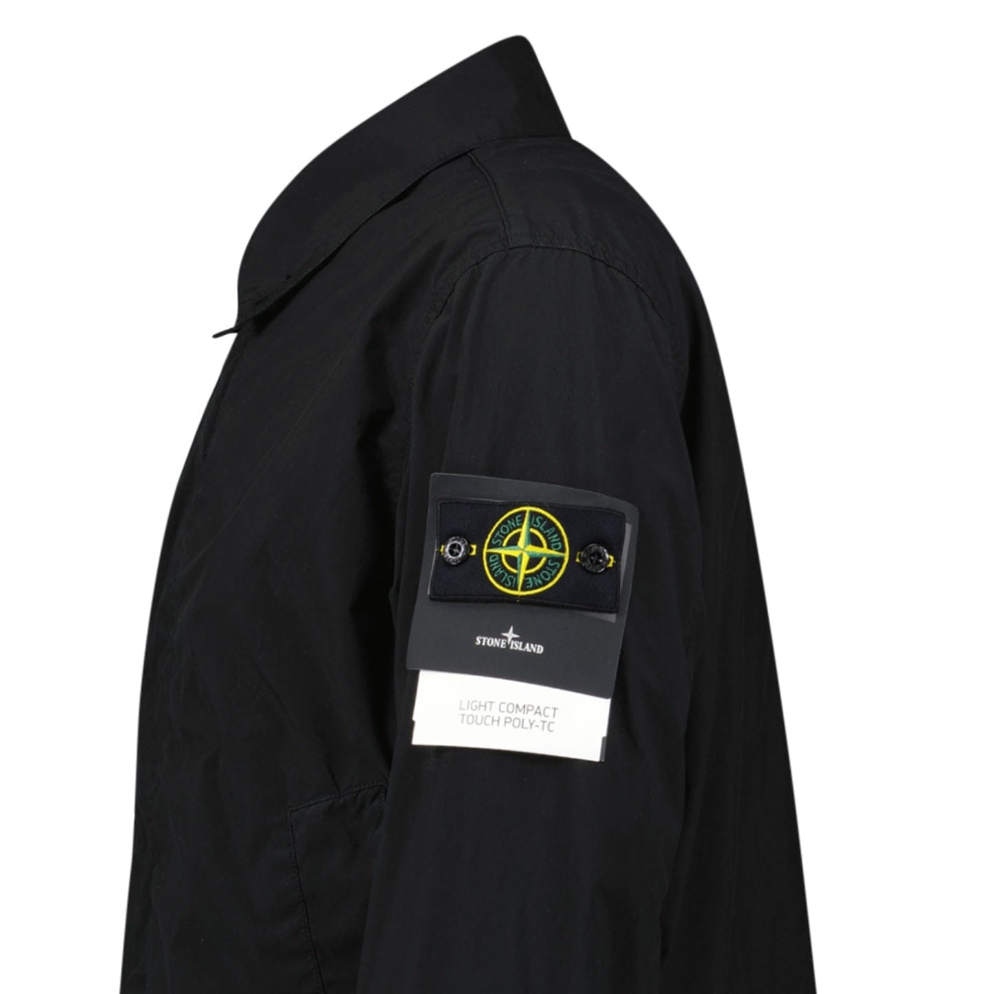 Stone Island Light Compact Jacket in Black - Kick Game