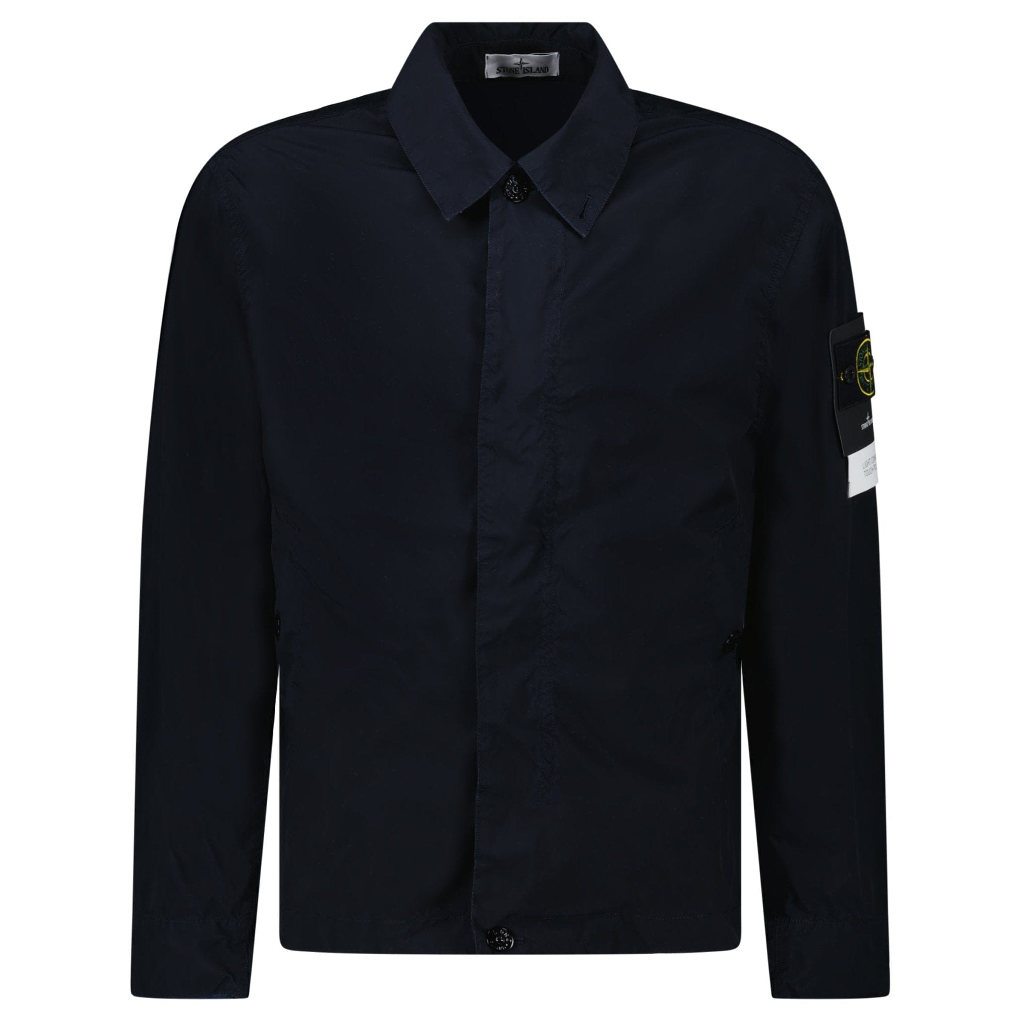 Compact Disk Jacket Stone Island Light Compact Jacket in Navy – Kick Game