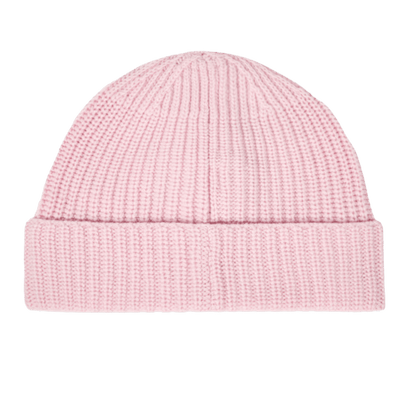 Stone Island Pink Beanie with Compass Patch - Kick Game