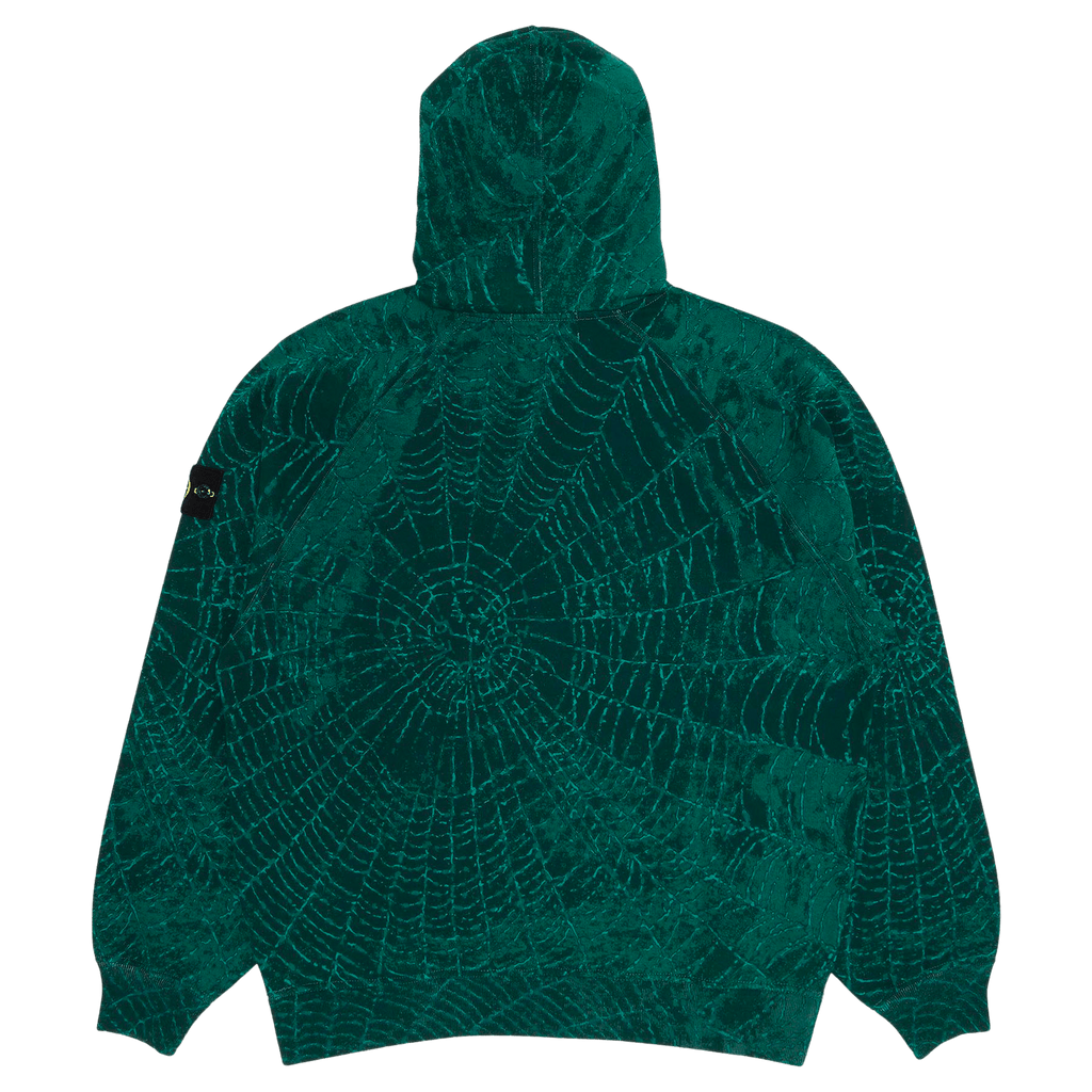 Supreme x Stone Island Hooded Sweatshirt  'Dark Green' - Kick Game