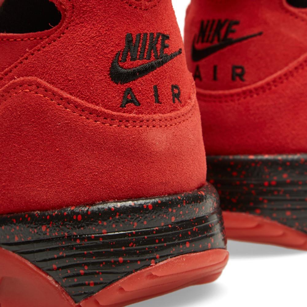 NIKE AIR TRAINER HUARACHE PRM QS 'LOVE-HATE' Challenge Red - Kick Game