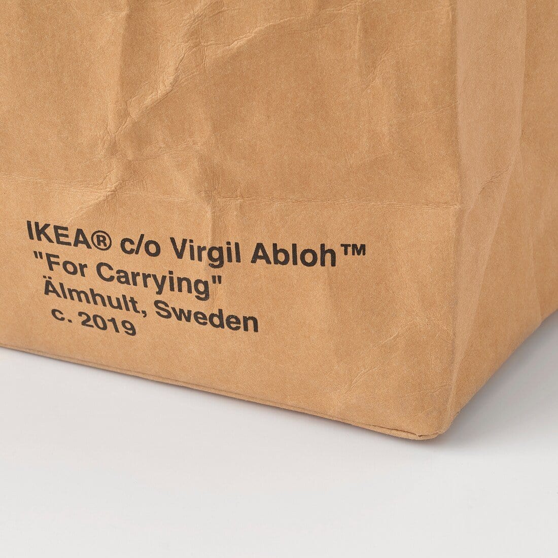 Virgil Abloh x IKEA MARKERAD Medium Bag Brown - Kick Game