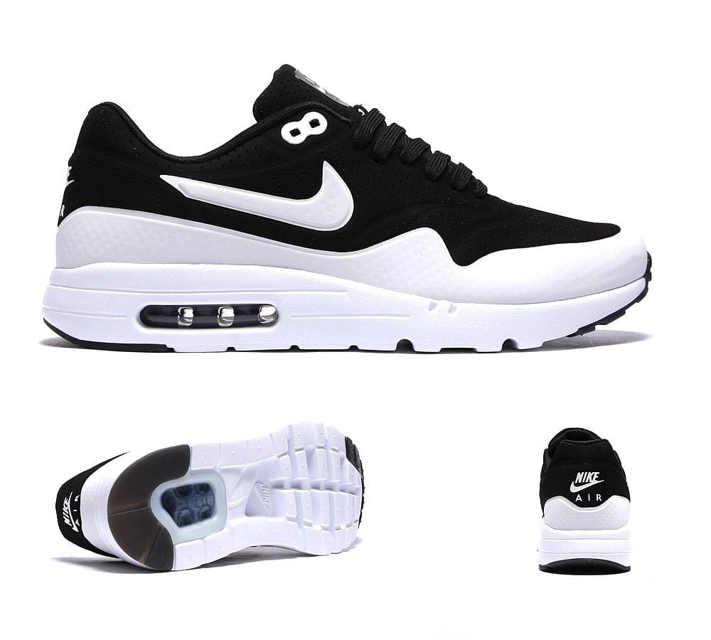 nike air max 1 ultra moire black white