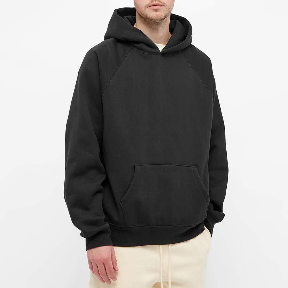 FEAR OF GOD ESSENTIALS Pull-Over Hoodie (SS21) Black/Stretch Limo - Kick Camo