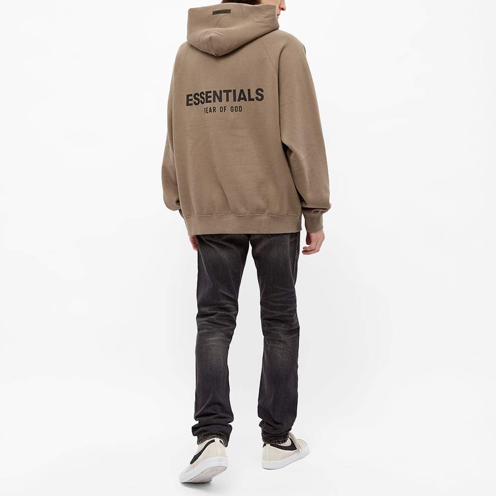 FEAR OF GOD ESSENTIALS Pull-Over ACTIVEWEAR Hoodie (SS21) Taupe - JuzsportsShops