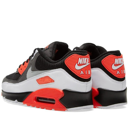 NIKE AIR MAX 90 OG 'REVERSE INFRARED' Black, Neutral & Dark Grey - Kick Game