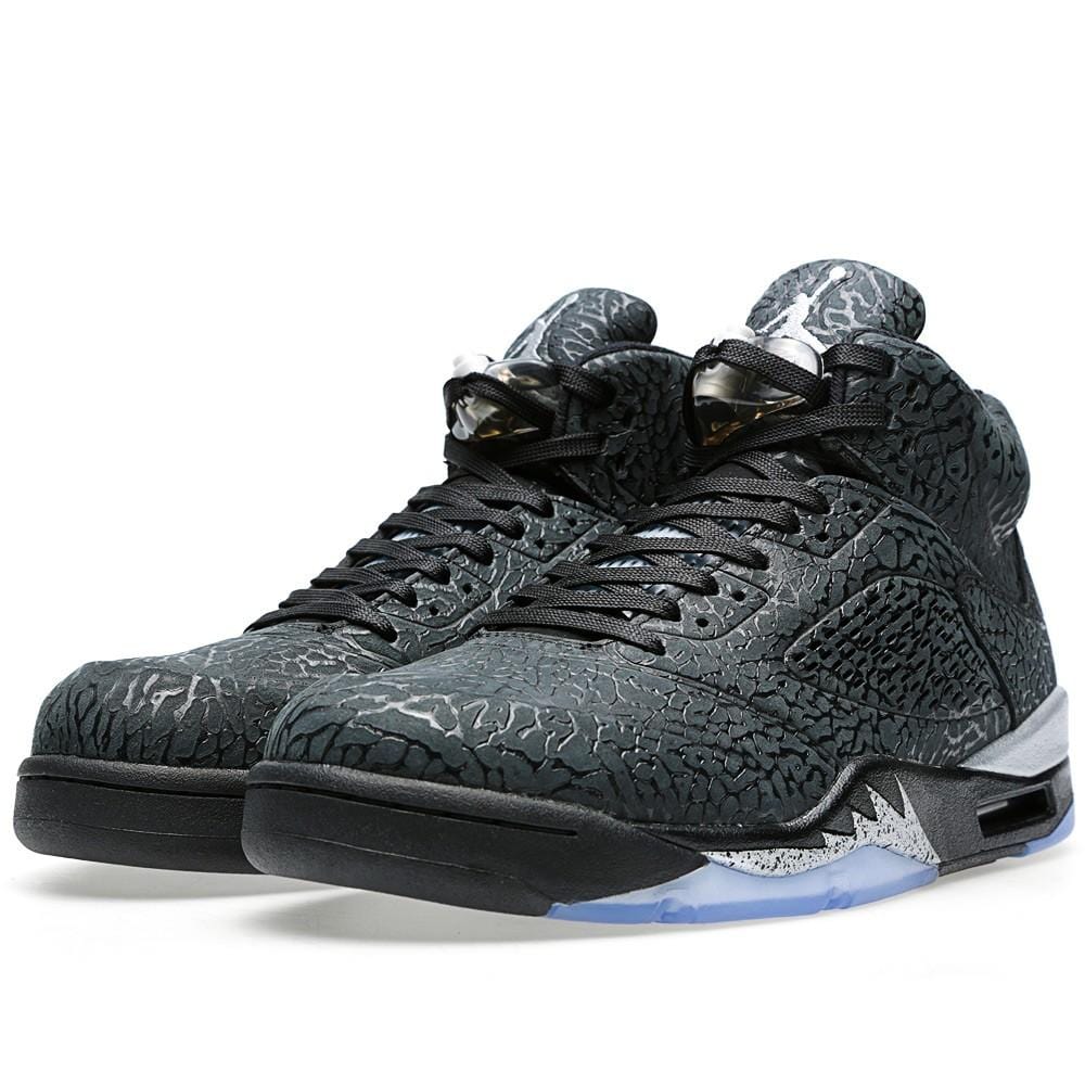 AIR JORDAN 3LAB5 Black & Metallic Silver - Kick Game